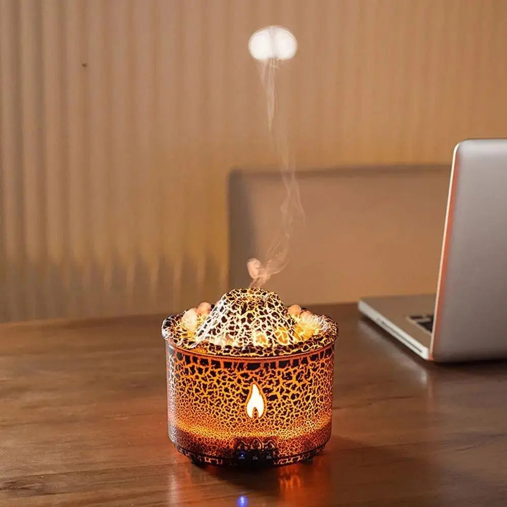 Volcano Flame Aromatherapy Diffuser - Luneo