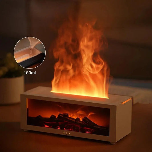 FlameGlow Aroma Diffuser with Remote - Luneo