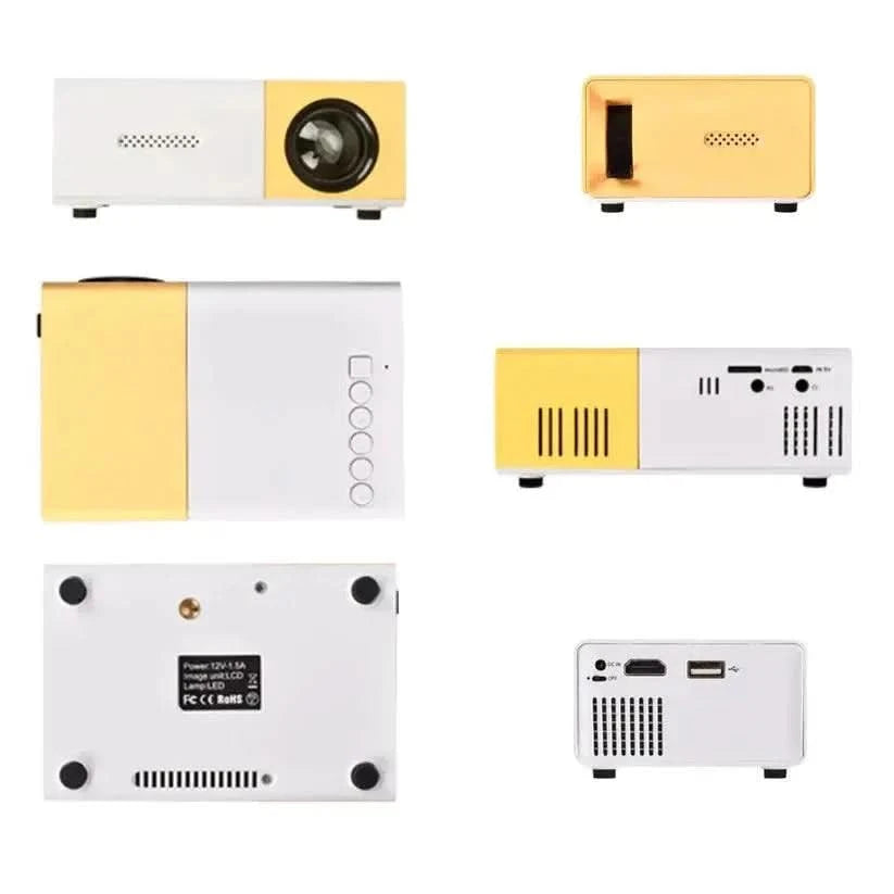 CinemaJoy: Portable LED Mini Projector - Luneo