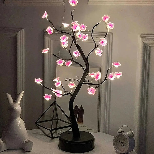 Cherry Blossom Glow Tree Lamp