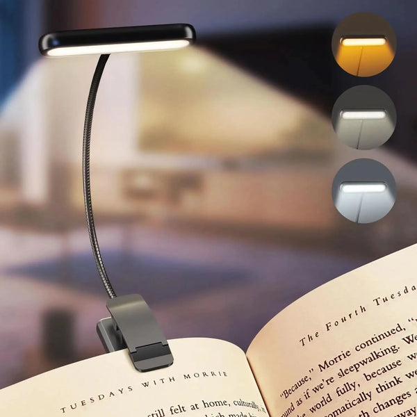 Cozy Clip-On Reading Light