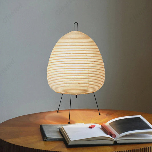 Serene Glow Japanese Lamp