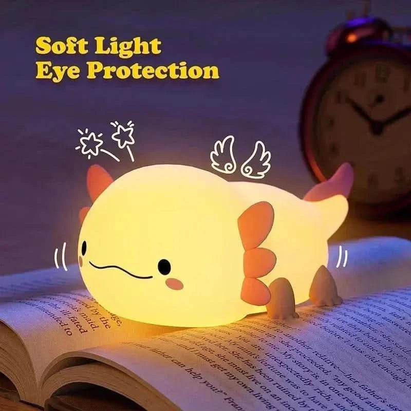 Axolotl Glow Buddy Night Light - Luneo